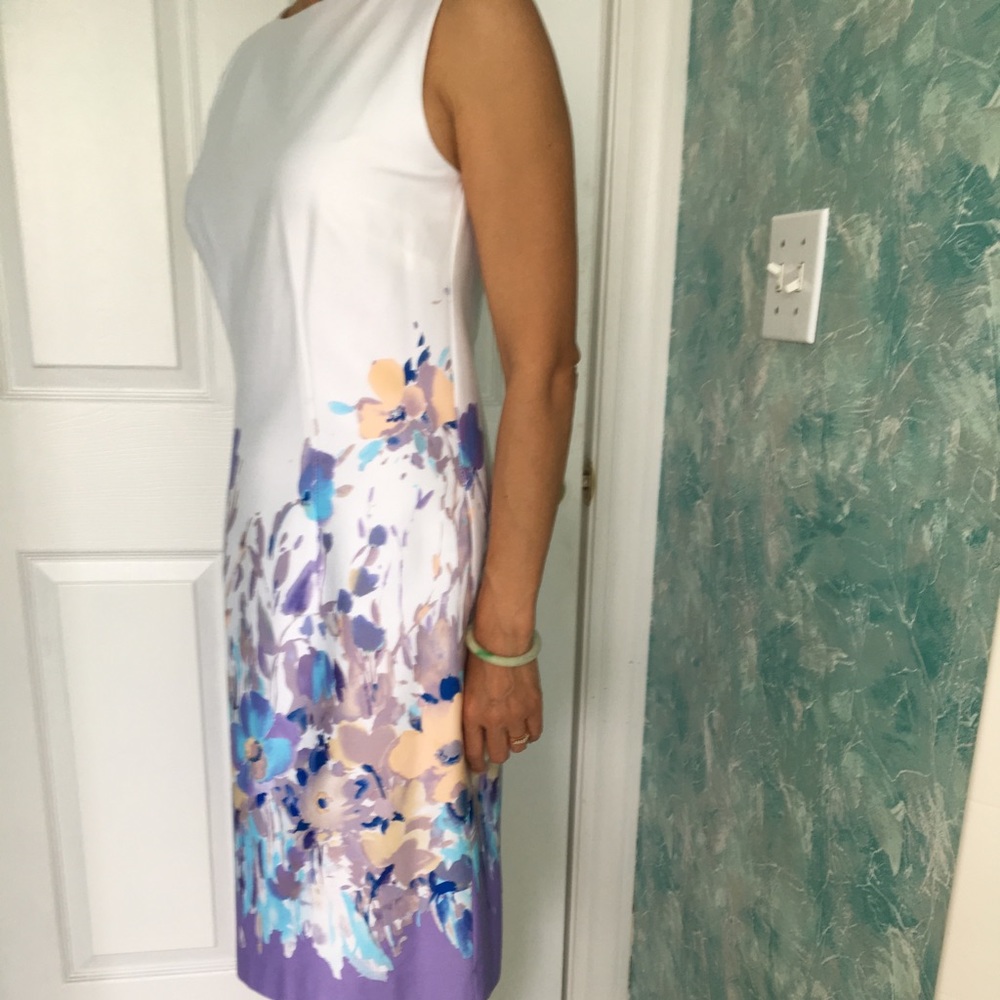 NWOT Watercolor Dress